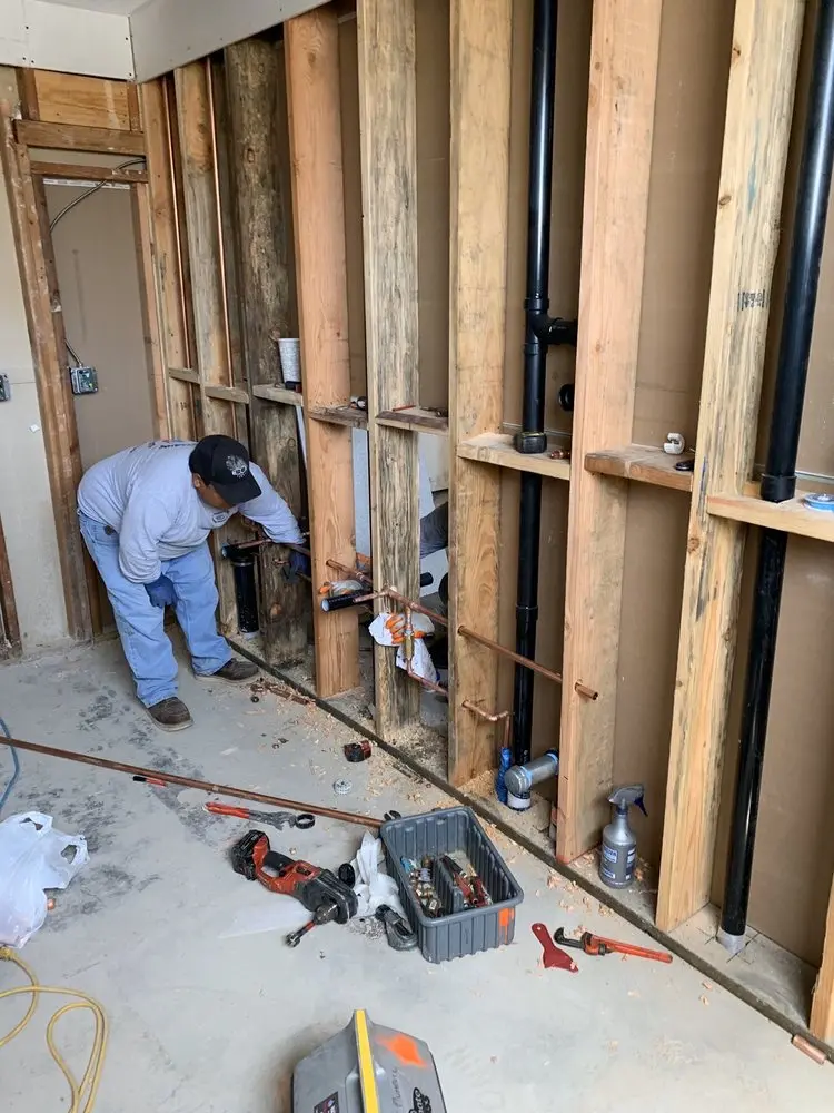 Commercial rough-in plumbing for Gas Line Repair in Fort Washington